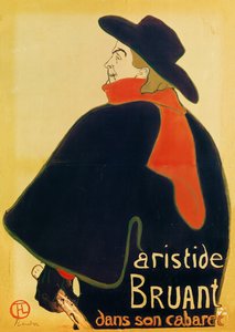 Aristide Bruant dans son cabaret, 1893